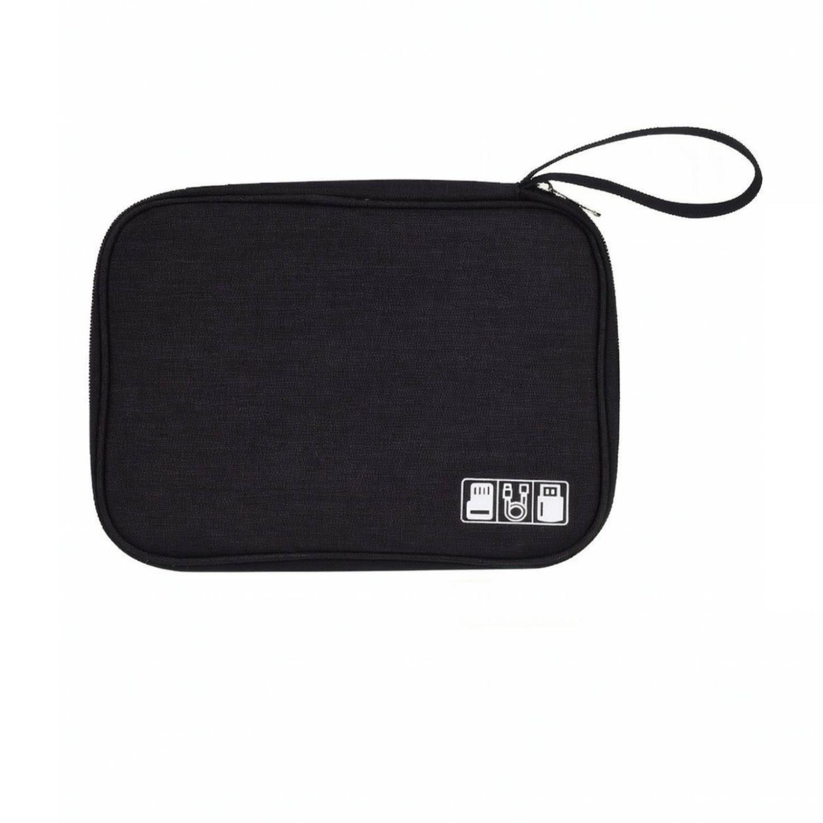 Cable Organizer - Custodia portacavi in tessuto Oxford resistente,