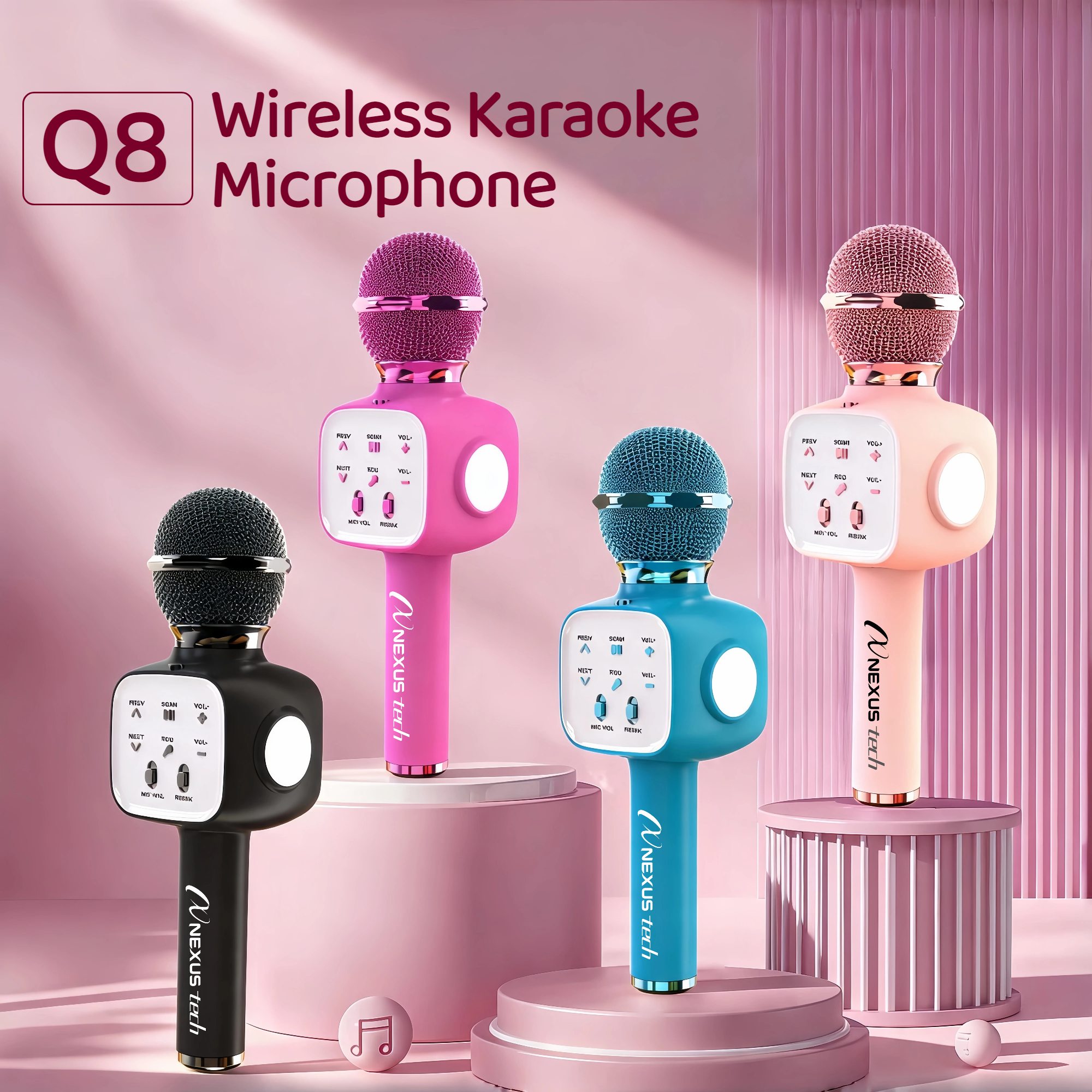 Bluetooth Speaker - Macchina per Karaoke Wireless Premium di