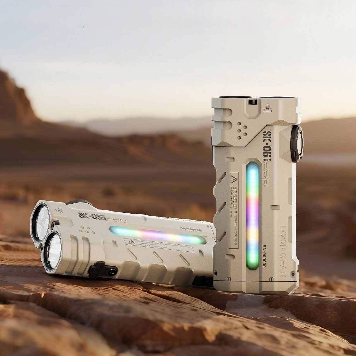 Power Bank - Torcia LED Piana Multifunzionale LOOP MAO