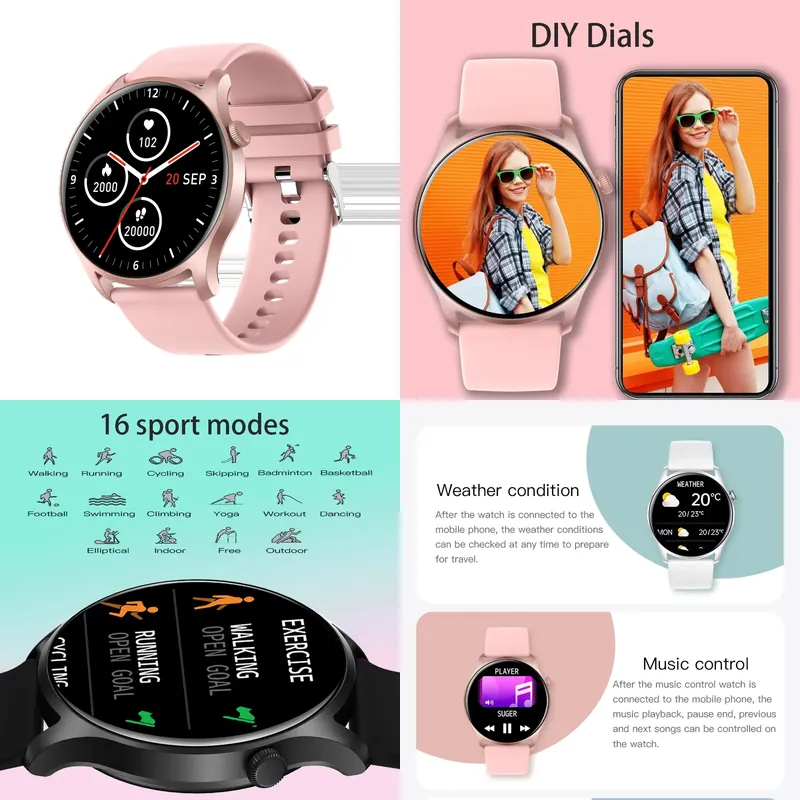 Smart Watch - SENBONO MAX8 Smartwatch per Uomo e
