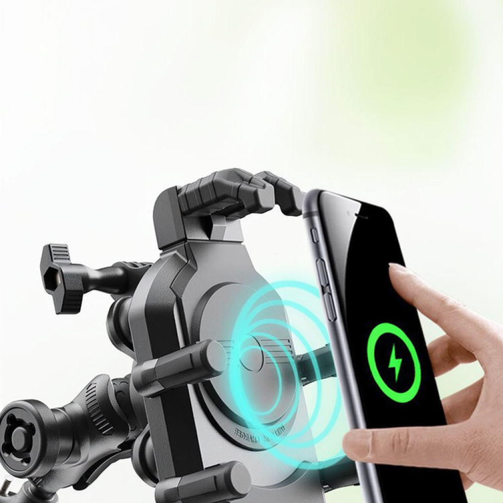 Supporto per telefono da moto  - Wireless Charger recensione e prezzo