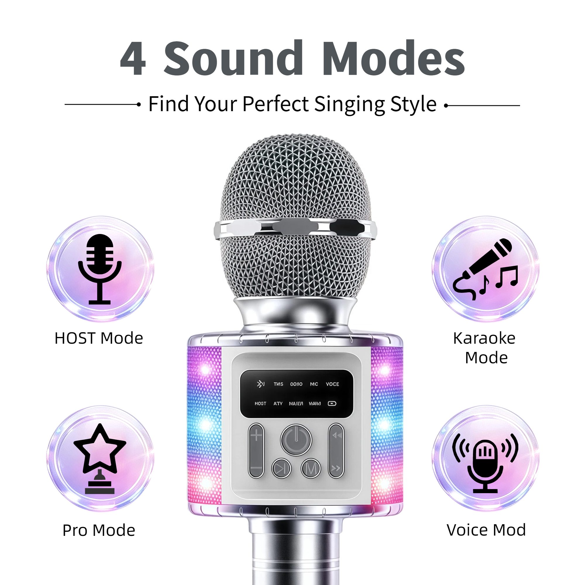 Microfono karaoke wireless con - Bluetooth Speaker recensione e prezzo
