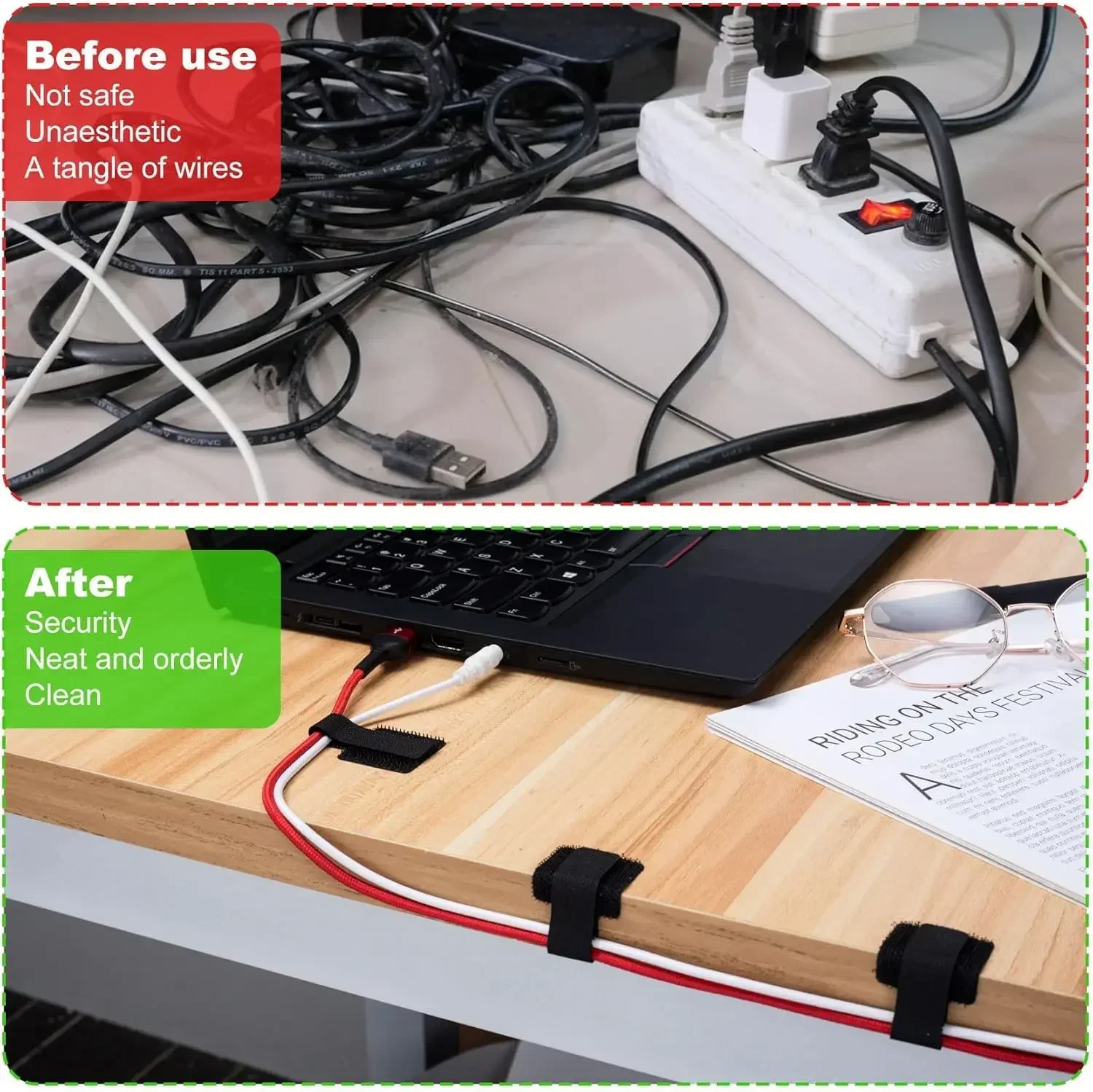 Nuove fascette riutilizzabili, - Cable Organizer recensione e prezzo